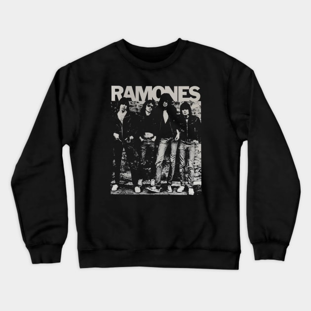 Ramones Crewneck Sweatshirt by Kusuma Wahyud
